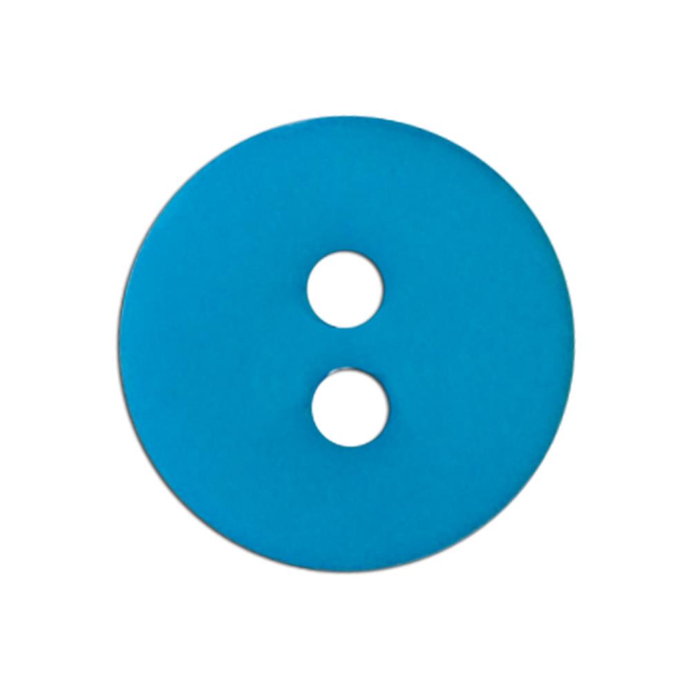 Slimline Buttons Turquoise 2 Hole S58 5/8"/16 mm 